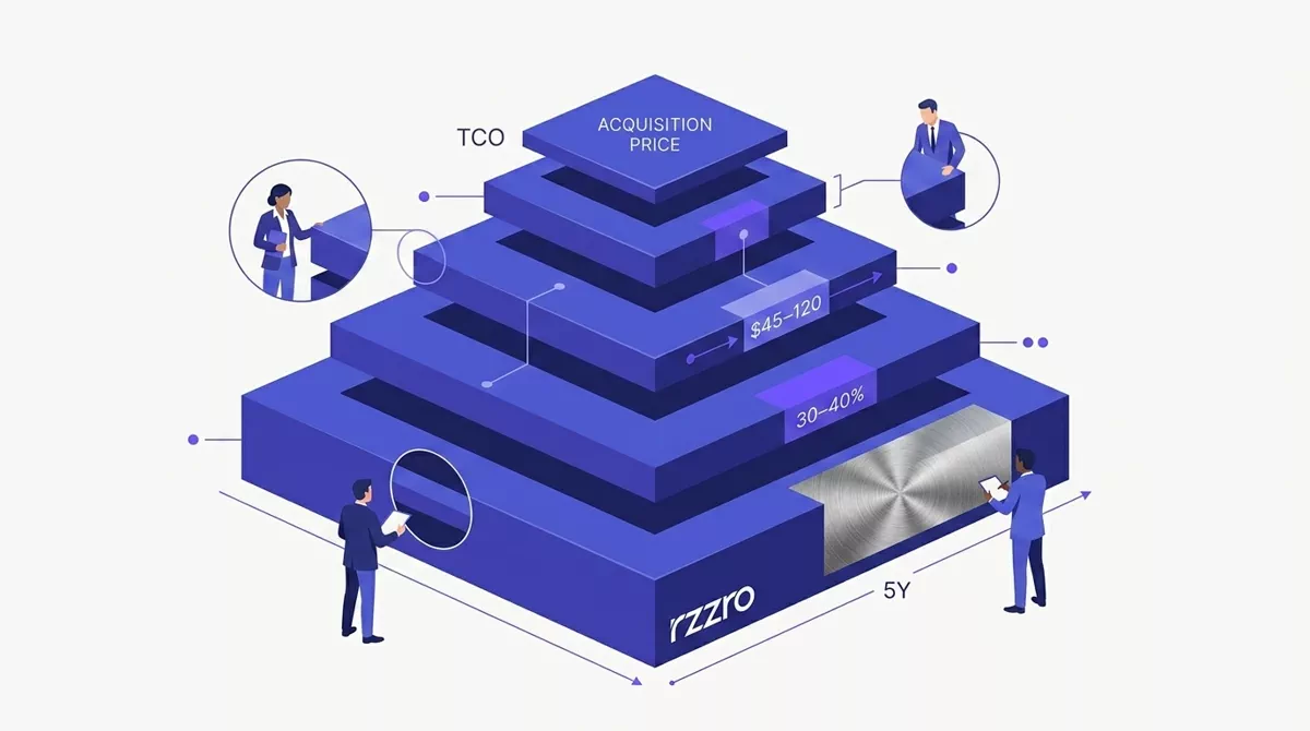 Total cost of ownership: the four cost layers most buyers exclude
