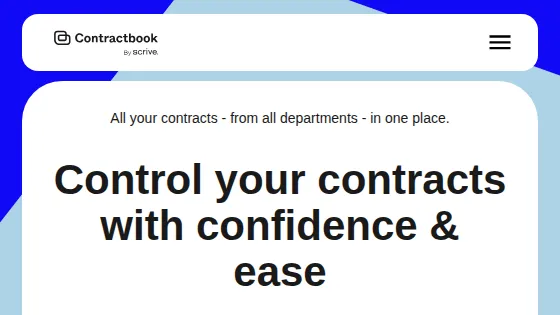 Contractbook screenshot
