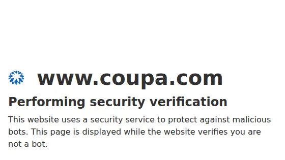 Coupa screenshot