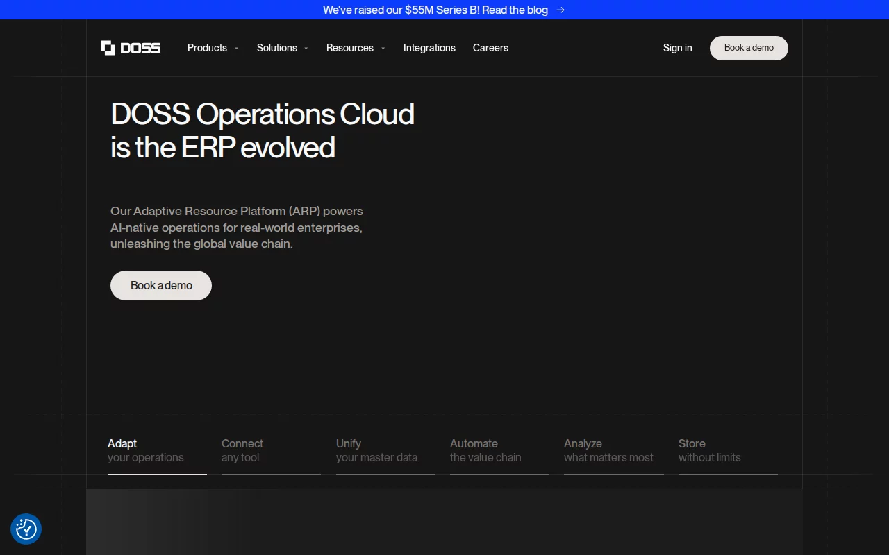 DOSS screenshot