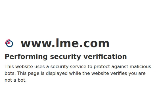 LME Official screenshot
