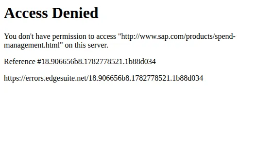 SAP Ariba screenshot
