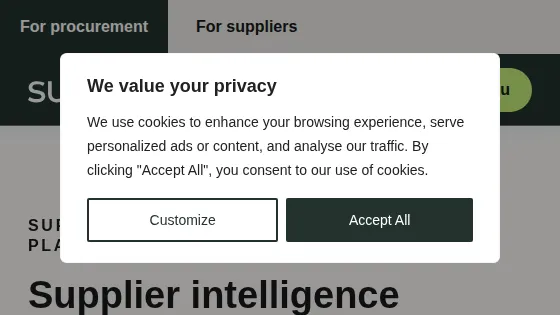 Supplier.io screenshot