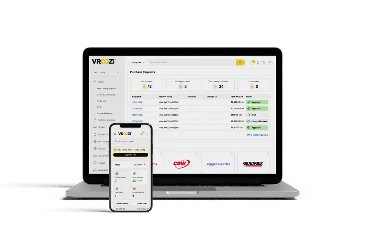 Vroozi screenshot