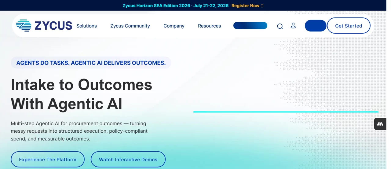 Zycus screenshot